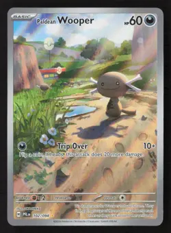 Paldean Wooper Illustration Rare Holofoil PFL 102/094 NM Pokemon TCG - Image 1