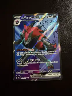 Pokemon TCG Sv: Journey Together - N's Zoroark ex 175/159 Ultra Rare Full Art - Image 1