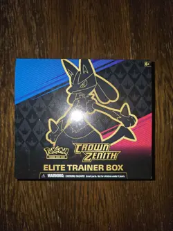 Pokemon TCG Crown Zenith Elite Trainer Box, New/Factory Sealed - Image 1