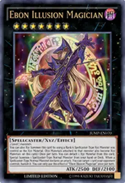 Yugioh! HP Ebon Illusion Magician - JUMP-EN070 - Ultra Rare - Limited Edition He - Image 1