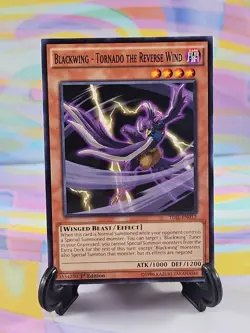 Yu-Gi-Oh TCG Card | Blackwing - Tornado the Reverse Wind TDIL-EN012 1st Edition - Image 1