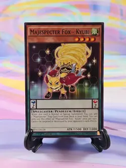 Yu-Gi-Oh TCG Card | Majespecter Fox - Kyubi MP16-EN128 First Edition - Image 1