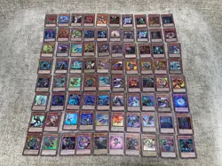 LOT 80 Yu-Gi-Oh! Holo Cards Dark Magician Girl Winged Dragon of Ra Maiden Yugioh - Image 1