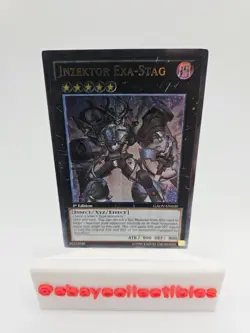 1x Inzektor Exa-Stag - GAOV-EN050 - Ultimate Rare - 1st Edition LP - Image 1