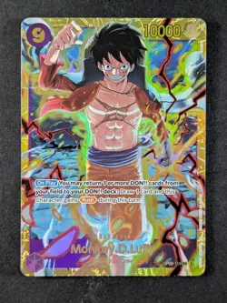 2024 One Piece MONKEY.D.LUFFY #OP09-119 Emperors in the New World Secret Rare - Image 1
