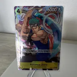 Bandai Roronoa Zoro OP15-113 Alternate Art Foil One Piece CCG - Image 1