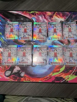 One Piece Monkey D. Luffy US Voyage College Basketball Promo (Lot of 10) - Image 1