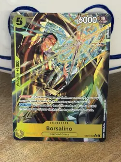Borsalino Alt Art EB04-058 SR Adventure On Kami’s Island One Piece OP15 English - Image 1
