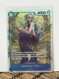 Nefeltari Vivi EB03-024 SR ONE PIECE Heroines Edition English Near Mint - Image 1