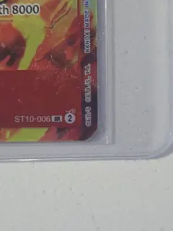 Monkey.D.Luffy ST10-006 One Piece Promo Super Rare Foil 11000 Power - Image 4