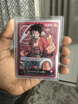Monkey D. Luffy - ST01-001 Foil Leader - Starter Deck 1 - One Piece English - Image 1