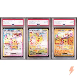 PSA 10 Pikachu ex SR SAR UR Set 122-136/106 SV8 Super Electric Breaker Japanese - Image 1