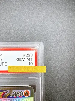 PSA 10 Error MEGA Charizard X MA 223/193 Incorrect Texture Pokemon Card Japanese - Image 5