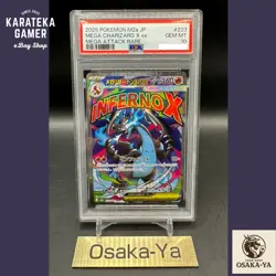 PSA 10 MEGA Charizard X ex MA 223/193 MEGA Dream ex M2a Pokemon Card Japanese - Image 1