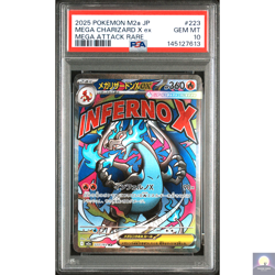 PSA 10 Mega Charizard X ex MA 223/193 MEGA Dream ex M2a Japanese Pokemon 2025 - Image 1