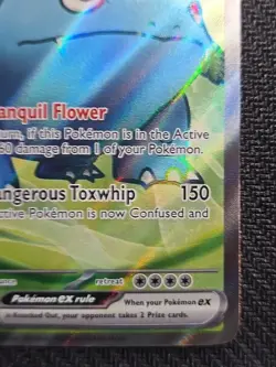 Pokemon Venusaur EX Holo Ultra Rare TCG Card 182/165 Scarlet & Violet 151 - Image 2