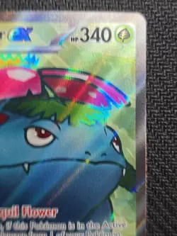 Pokemon Venusaur EX Holo Ultra Rare TCG Card 182/165 Scarlet & Violet 151 - Image 5