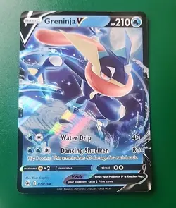 Greninja V 073/264 - Fusion Strike - Ultra Rare Pokemon Card - NM - Image 1