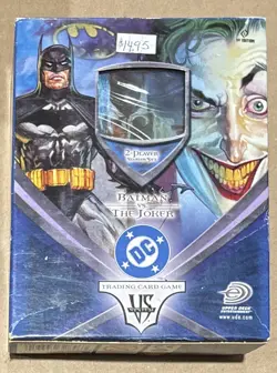 DC VS System Trading Card Game 2Player Starter Deck Batman Vs. Joker NEW SEALED - Image 1