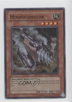 Minefieldriller (Super Rare) Unlimited YuGiOh Ancient Prophecy #ANPR-EN034 2009 - Image 1