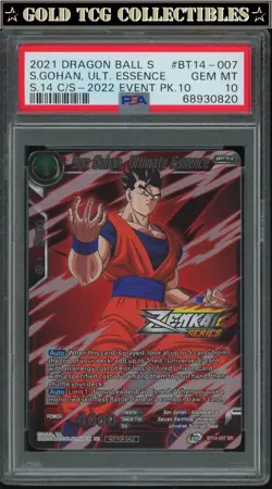 PSA 10 ⭐ Son Gohan Zenkai Event Pack 10 2022 Promo Card Super DBS DBZ - Image 1