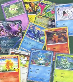 Pokemon TCG 11 Card Lot Sprigatito Torchic Quaxly Black Star + McDonald’s Promos - Image 1