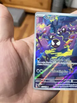 Gastly SV05: Temporal Forces Illustration Rare Full Art Holo Card Pokemon TCG - Image 3