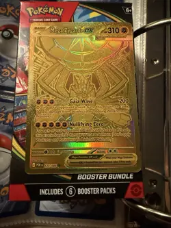 Pokemon Mega Zygarde EX Gold Secret Rare Full Art Foil Card 124/088 English - Image 1