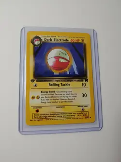 Dark Electrode 34/82 Team Rocket 1st Edition Pokemon Card NM-Mint - Image 1