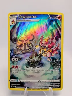 Magmortar GG03/GG70 Crown Zenith Galarian Gallery NM Ultra Rare Pokemon Card - Image 1