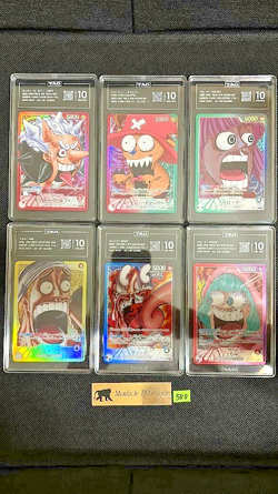 TAG GEM MINT 10 Complete Set ONE PIECE BASE SHOP Limited Card Collection vol.1 - Image 1
