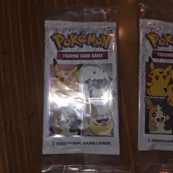4x SEALED 25th Anniversary General Mills Pokemon Cereal 3 Card Booster Packs - Image 2