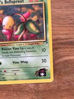 Pokemon Gym Heroes- Erika's 3 card lot- 1999 WOTC - Image 3