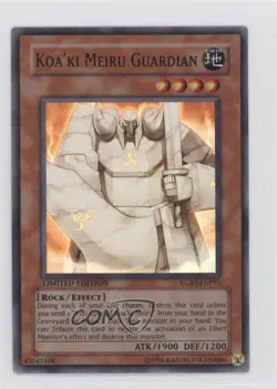 Koa'ki Meiru Guardian YuGiOh Raging Battles Limited Edition Promo #RGBT-ENPP3 - Image 1