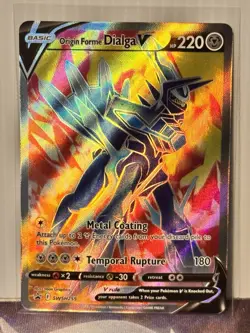 Origin Forme Dialga V SWSH255 SWSH: Sword & Shield Promo Cards Holo - Image 1
