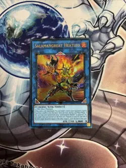 (YCL) Yugioh Card Salamangreat Heatleo SDSB-EN040 ULTRA RARE 1st Edition VLP - Image 1