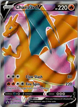 Charizard V Promo SWSH: Sword & Shield Promo Cards SWSH050 NM Holo - Image 1