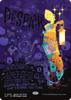 ** Force of Despair - Secret Lair Showdown (SLP) ** [NM] Promo Full MTG Magic - Image 1
