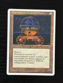 Magic MTG Italian Revised Mishra's War Machine Artist Proof - Only 50 Exist! - Image 1