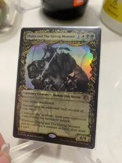 Thalia and The Gitrog Monster Showcase March of the Machine MTG NM Foil - Image 4