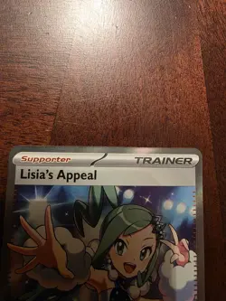 Pokemon TCG Lisia's Appeal Full Art Trainer Card 234/191 - Image 2
