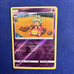 Slowking 48/147 Pokemon Burning Shadows Reverse Holo Rare NM - Image 1