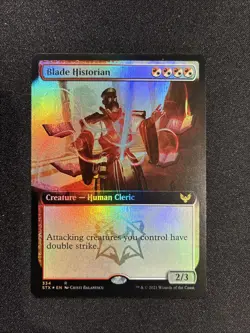 MTG - Blade Historian (Extended Art) Strixhaven: School of Mages FOIL - Image 1