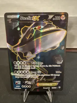 Pokemon Steelix EX 108/114 XY Steam Siege Ultra Rare Full Art Holo 180HP - Image 1
