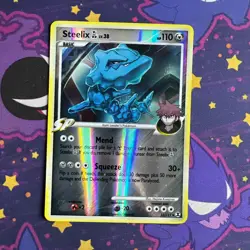 Steelix GL 51/111 Uncommon Rising Rivals Pokemon Reverse Holo LP - Image 1