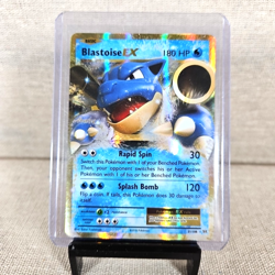 Pokemon TCG 2016 XY Evolutions Blastoise EX Rare Holo Card #21/108 Near Mint - Image 3
