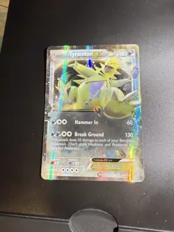 Pokemon TCG Tyranitar EX XY Ancient Origins 42/98 Ultra Rare - Image 1