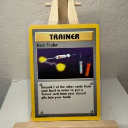 Item Finder 74/102 Base Set Trainer Pokemon TCG - Image 1