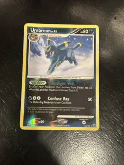 Pokemon Umbreon LV.43 32/100 Majestic Dawn Rare Reverse Holo HP80 - Image 1