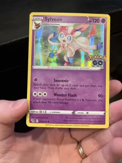 Eevee 054/078 & Sylveon Holo 035/078 NM Lot Pokemon Go - Image 5